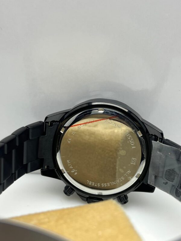 Fossil Bronson Blue Stainless Steel Chronograph Watch for Men BQ2587