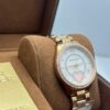 Michael Kors Mini Lauryn Pavé Rose Gold-Tone Watch for Women's MK1038