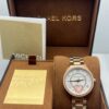 Michael Kors Mini Lauryn Pavé Rose Gold-Tone Watch for Women's MK1038