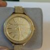 Michael Kors Gold-Tone Pavé Slim Runway Watch for Women's Price in Pakistan