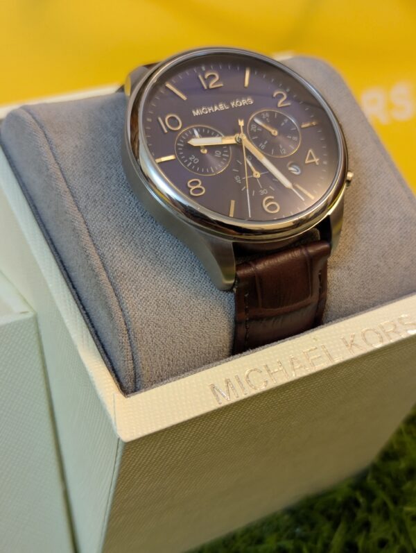 Michael Kors Merrick Chronograph Men's Watch in Leather Strap MK8636, Price in Pakistan