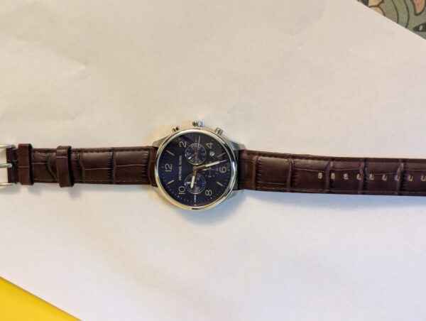 Michael Kors Merrick Chronograph Men's Watch in Leather Strap MK8636, Price in Pakistan