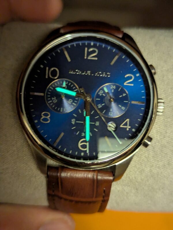 Michael Kors Merrick Chronograph Men's Watch in Leather Strap MK8636, Price in Pakistan