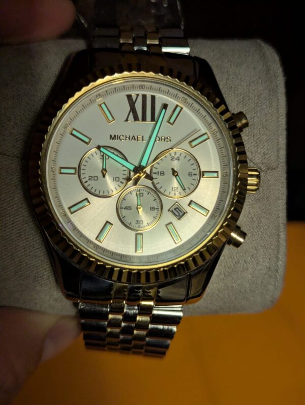 Michael Kors Two-Tone Men's Chronograph Stainless Steel Watch MK8344 Price in Pakistan