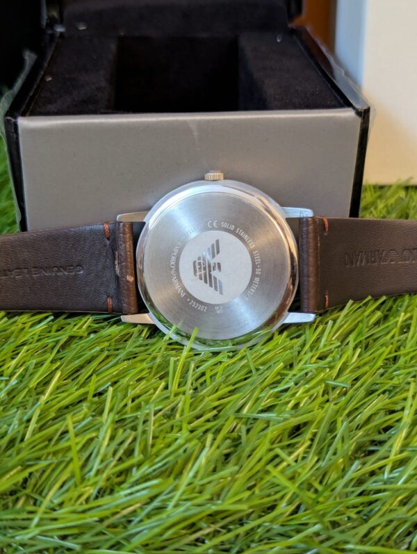 Emporio Armani Kappa AR11173 Brown Leather Strap Men's Watch Price in Pakistan