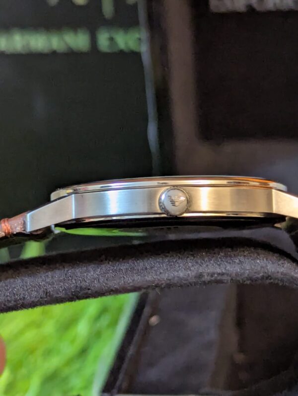 Emporio Armani Kappa AR11173 Brown Leather Strap Men's Watch Price in Pakistan