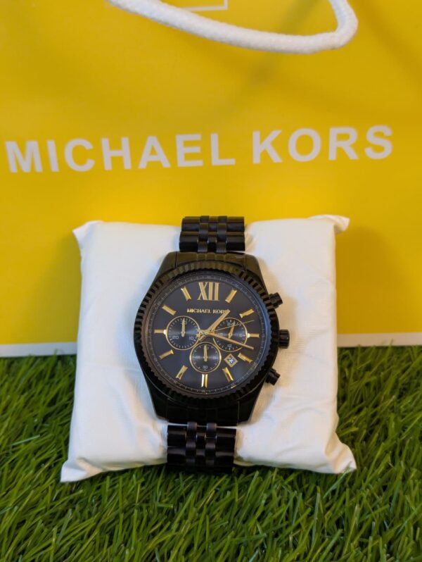 Michael Kors Lexington Chronograph MK8603, Black Men's Watch Price in Pakistan