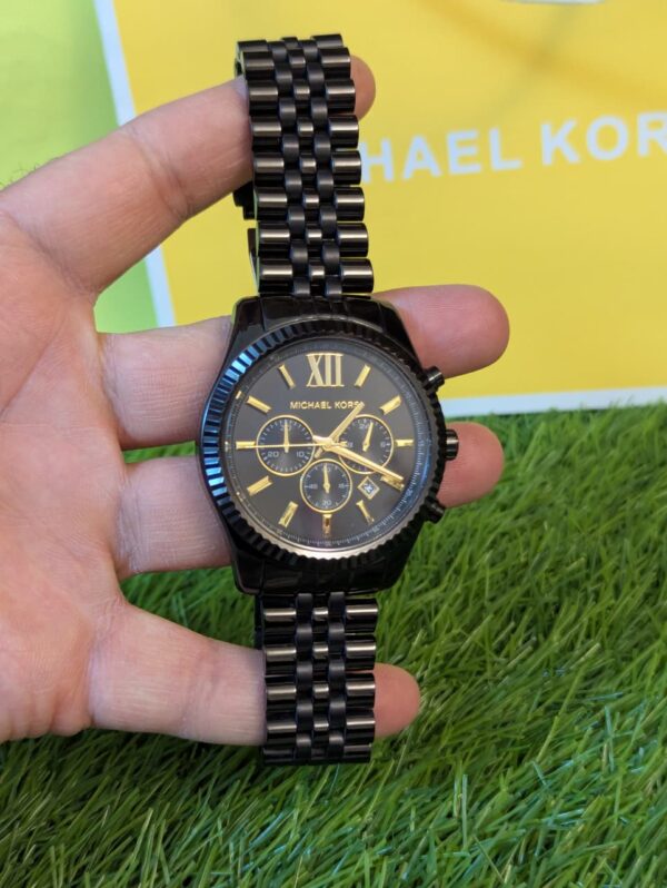Michael Kors Lexington Chronograph MK8603, Black Men's Watch Price in Pakistan