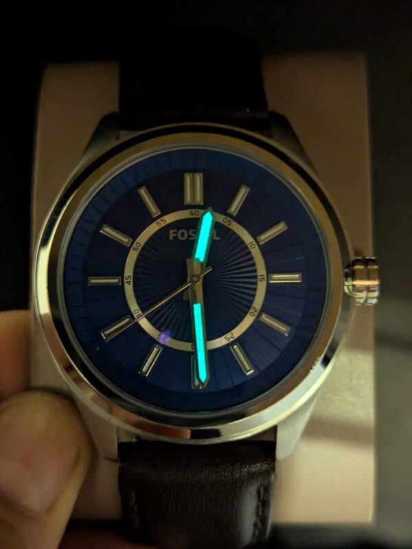 WhatsApp Image 2026-02-10 at 1.43.06 PM (1) Fossil Blue Dial Leather BQ1519, Men's Watch Price in Pakistan
