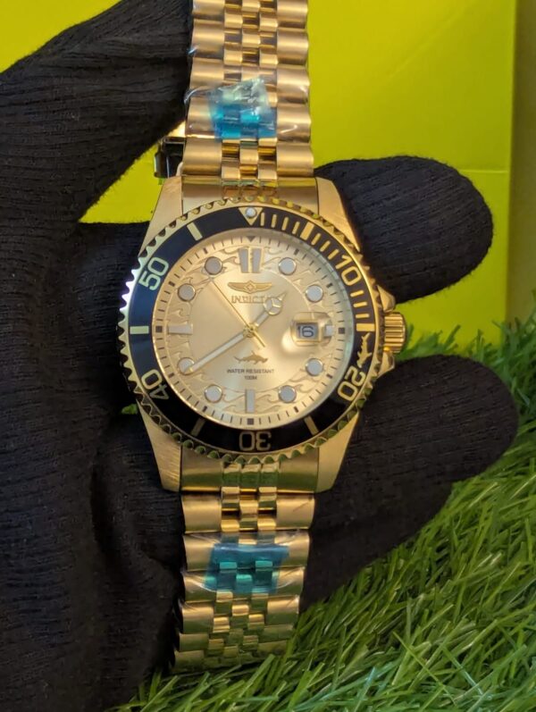 WhatsApp Image 2026-02-21 at 3.18.40 PM (1) Invicta Men's Quartz Yellow Gold Stainless Steel Watch Price in Pakistan