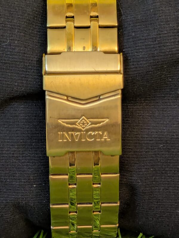 Invicta Signature II Men's Quartz Watch, Golden Watch Price in Pakistan