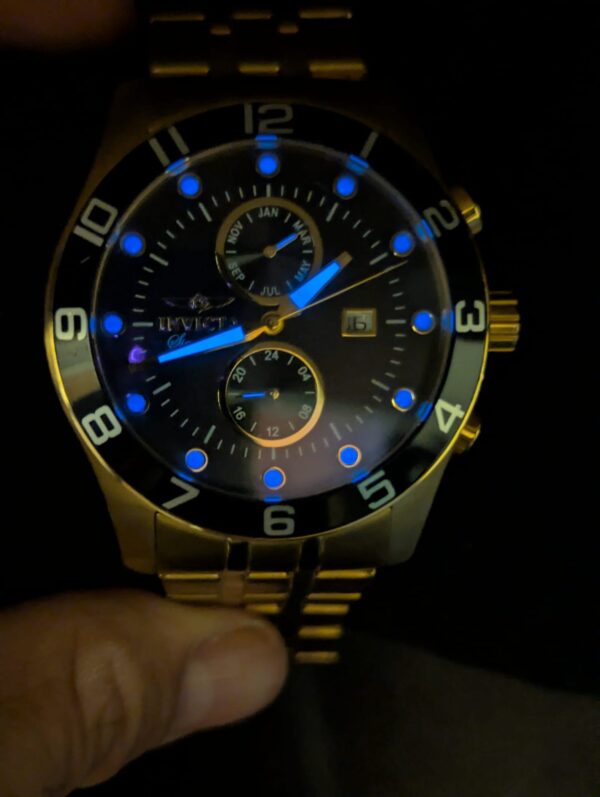 Invicta Signature II Men's Quartz Watch, Golden Watch Price in Pakistan