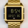 Adidas Archive M1 Gold Digital Vintage Watch for Men's