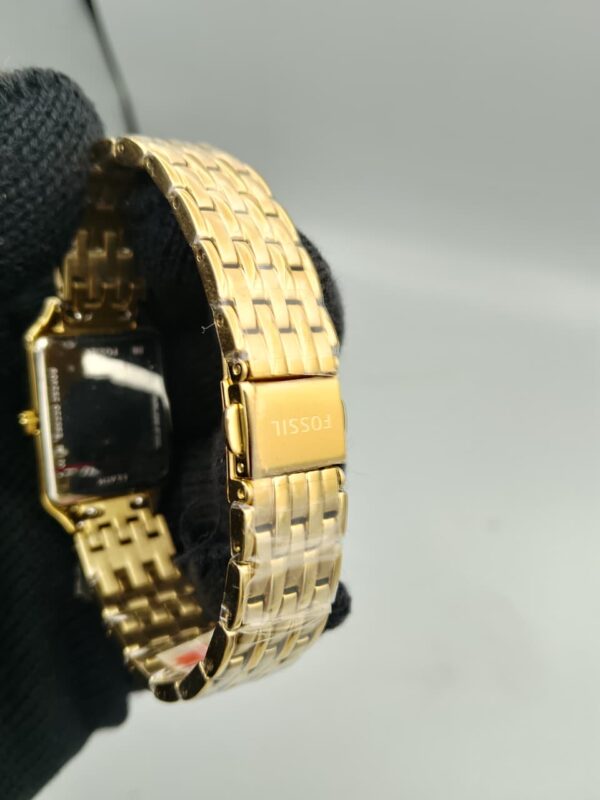 Fossil Watch for Women Raquel Three-Hand Date, Gold Tone Stainless Steel