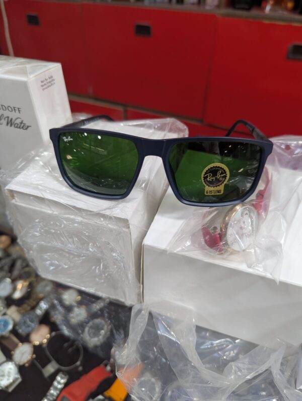 Green Tinted Lenses Rectangle-frame Sport-Classic Series, Men's Sunglasses