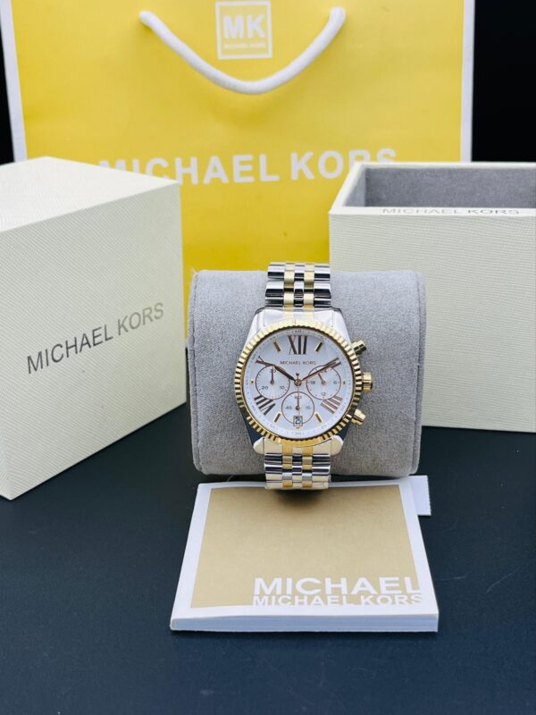 Michael Kors Lexington Chronograph, specifically identifying as the MK5955 (women's/unisex 38mm)