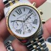 Michael Kors Lexington Chronograph, specifically identifying as the MK5955 (women's/unisex 38mm)