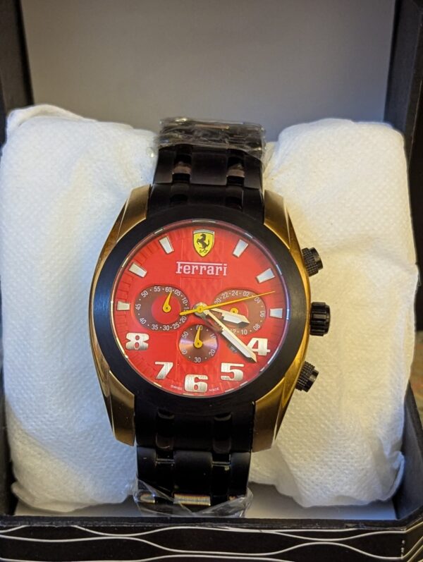 Ferrari Paddock Chronograph Watch for Men's