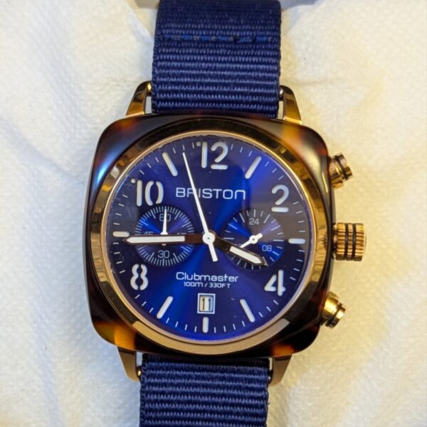 Briston Clubmaster Classic Acetate Chronograph watch for Men's