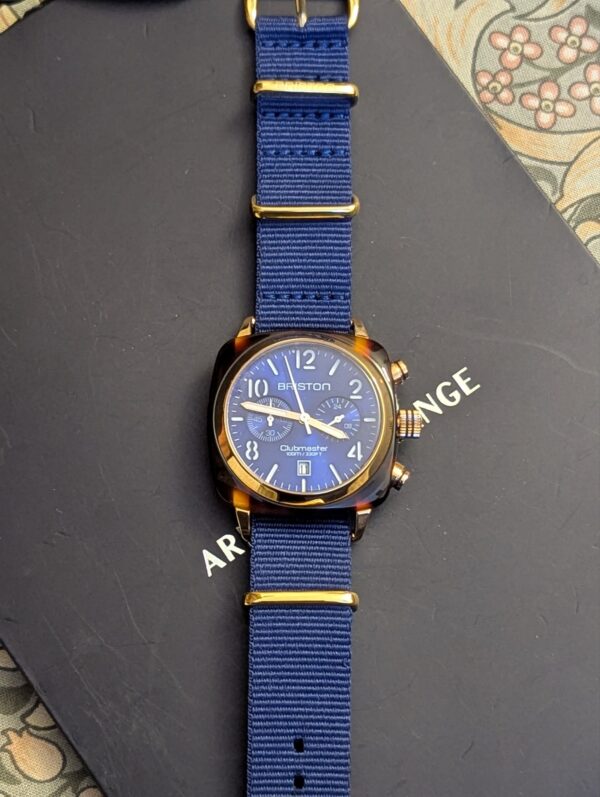 Briston Clubmaster Classic Acetate Chronograph watch for Men's