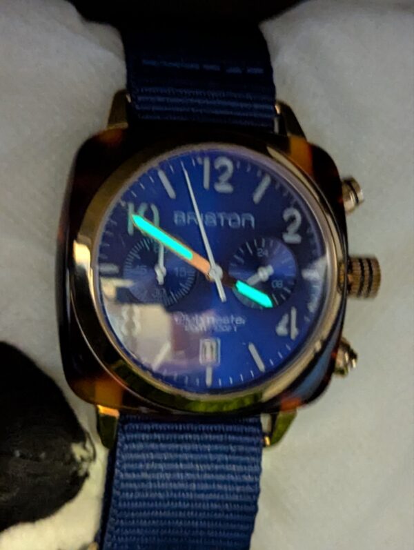 Briston Clubmaster Classic Acetate Chronograph watch for Men's