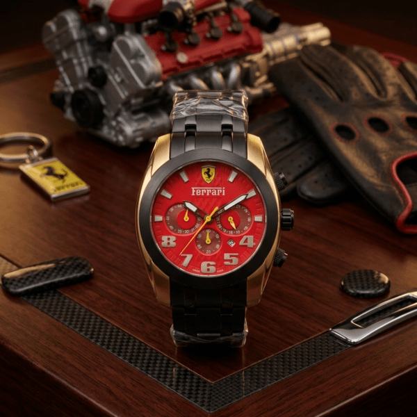 2026/05/160374.png Ferrari Paddock Chronograph Watch for Men's