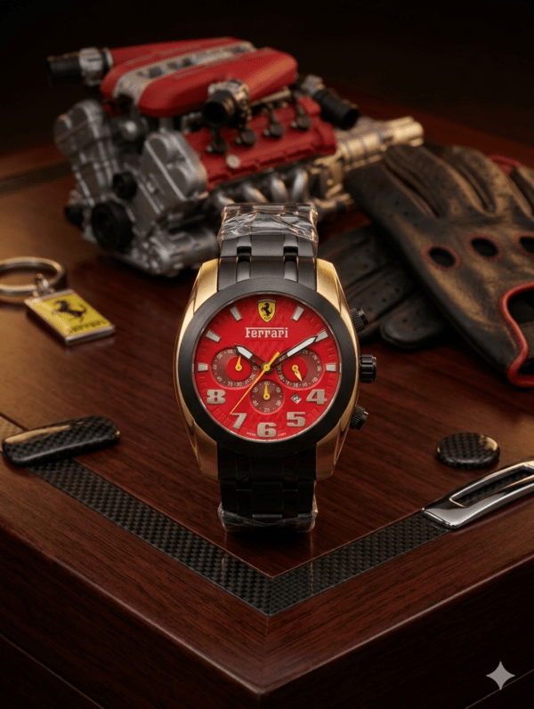 Ferrari Paddock Chronograph Watch for Men's