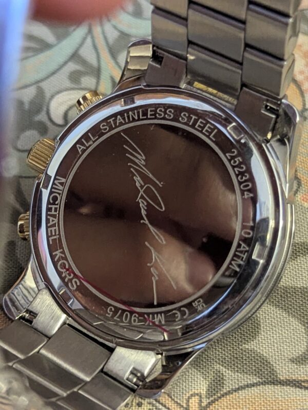 2026/05/163442-scaled.jpg Michael Kors Runway Chronograph Two-Tone Watch for Men's