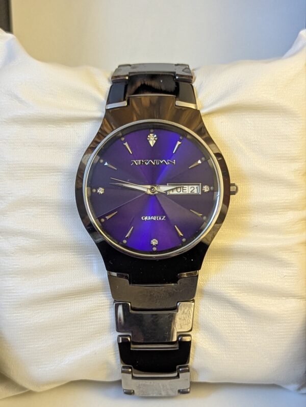 Xikadan Tungsten Steel Quartz Watch for Men's