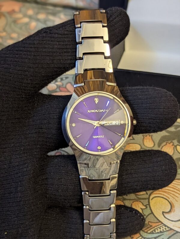 Xikadan Tungsten Steel Quartz Watch for Men's