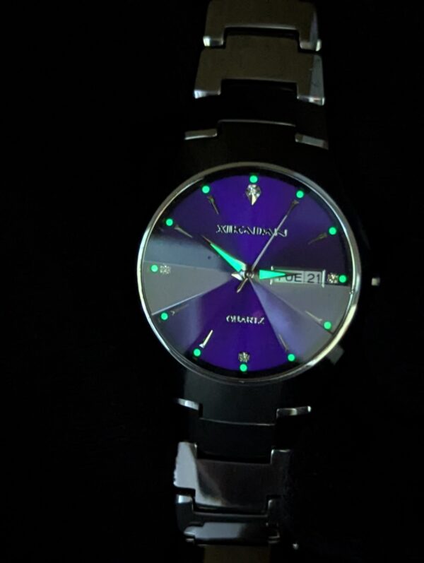 Xikadan Tungsten Steel Quartz Watch for Men's