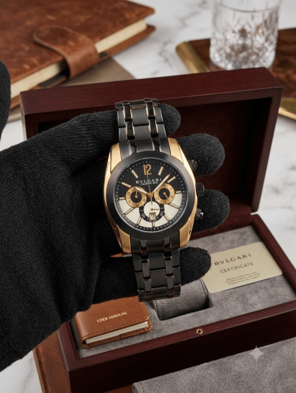 Bvlgari Diagono Chronograph style replica