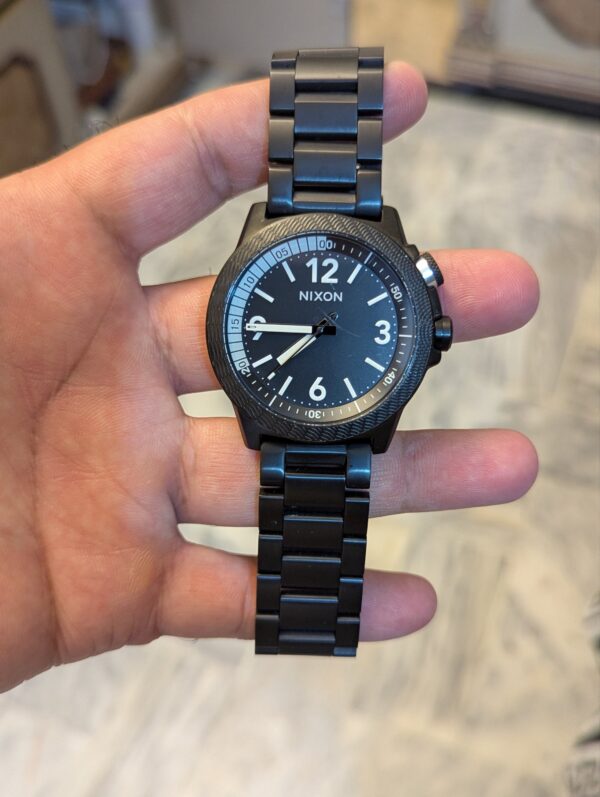 Nixon Cardiff Sport SS All-Black Men's Watch (Model: A960022 / A199-000-00).