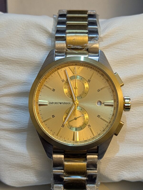Emporio Armani Claudio Men's Chronograph Watch (Model: AR11605).