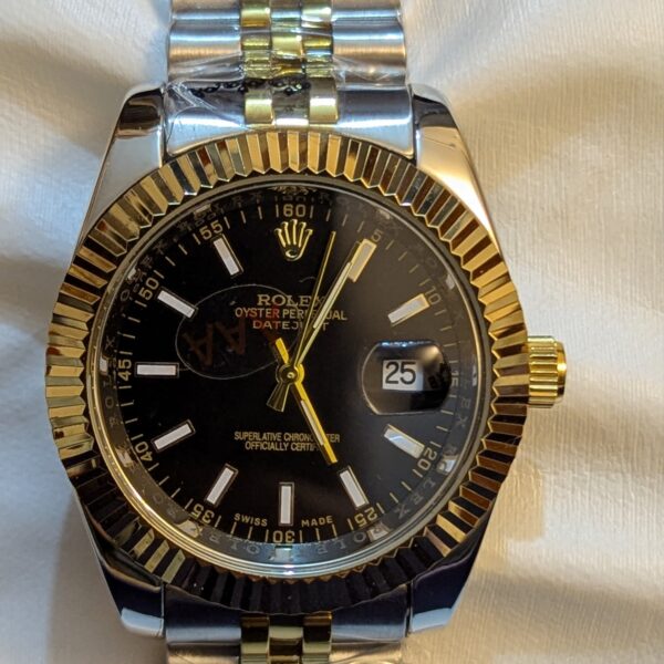 Ralex Day-Date 40 style luxury AAA Class Replica Stainless Steel