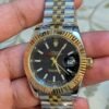 Ralex Day-Date 40 style luxury AAA Class Replica Stainless Steel