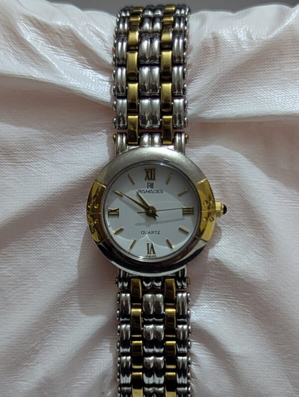 Ramades Quartz two-tone dress watch for women