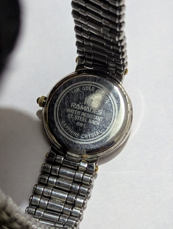 Ramades Quartz two-tone dress watch for women