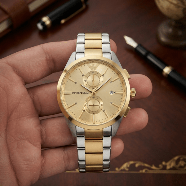 Emporio Armani Claudio Men's Chronograph Watch (Model: AR11605).