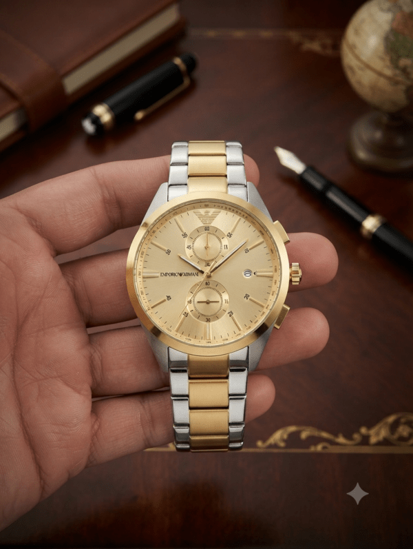 Emporio Armani Claudio Men's Chronograph Watch (Model: AR11605).