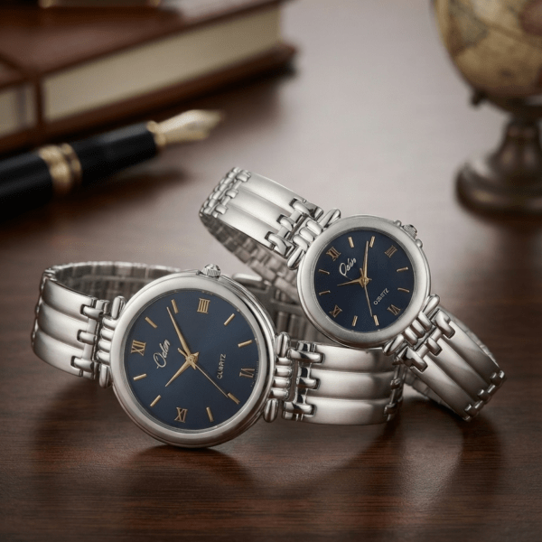 Couple's Watch set from the brand Odin, Vintage Quartz Watch