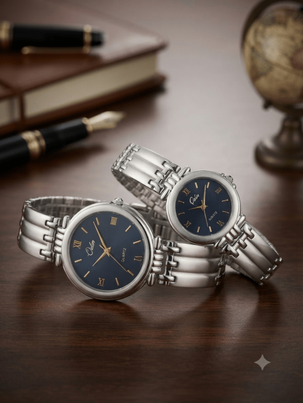 Couple's Watch set from the brand Odin, Vintage Quartz Watch