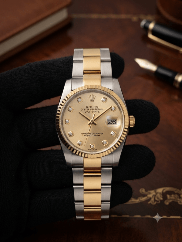 2026/07/256728.png Ralex Master Clown Automatic two-tone Oystersteel and yellow gold construction