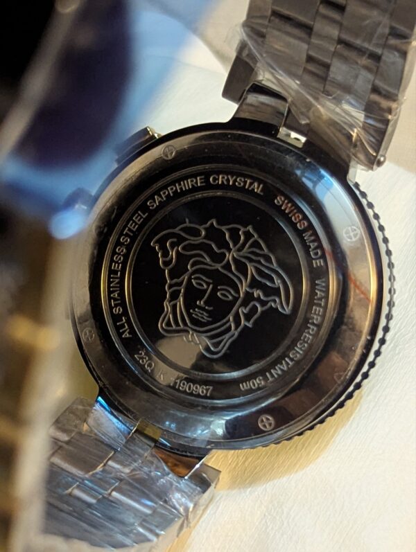 2026/08/254396-scaled.jpg Versus Versace Logo Chronograph Men's Wristwatch