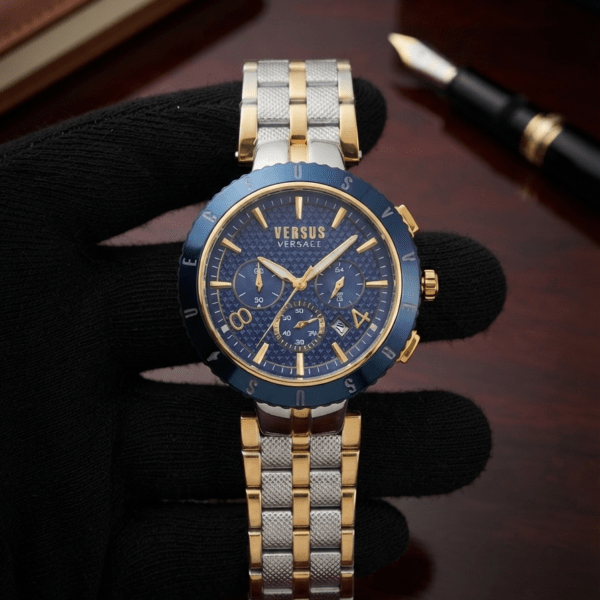 Versus Versace Logo Chronograph Men's Wristwatch