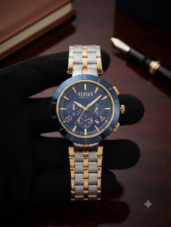 2026/08/254633.png Versus Versace Logo Chronograph Men's Wristwatch