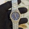 Michael Kors Silver-Tone Crystal Pavé Women's Watch with Blue Dial (MK-6990) Price in Pakistan